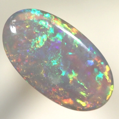 SOLID CRYSTAL OPAL Bright golden multicolour sparkles